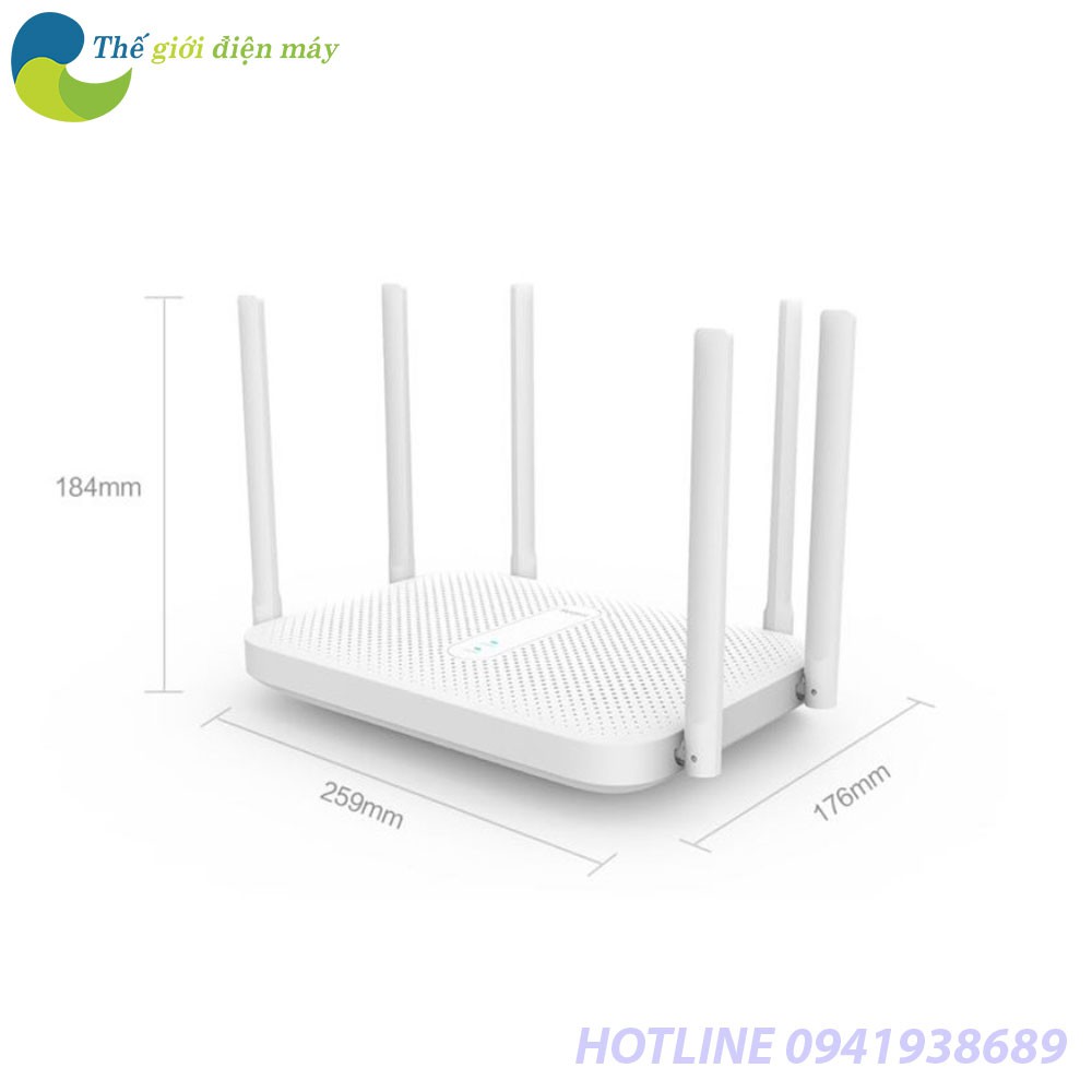 Bộ phát sóng wifi Router Xiaomi Redmi AC2100 - Bảo hành 1 tháng - Shop Thế Giới Điện Máy