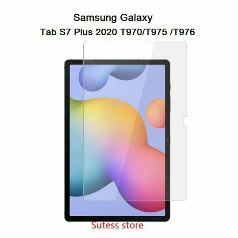 Dán kính cường lực Samsung Galaxy Tab S7 plus 12.4 inch SM-T970 / T975 / T976 tấm dá