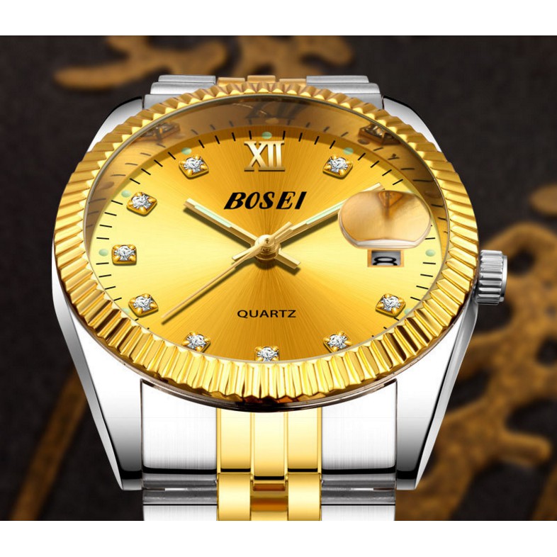 ĐỒNG HỒ NAM BOSEI 3308 DÂY ĐÚC THỜI TRANG | BigBuy360 - bigbuy360.vn