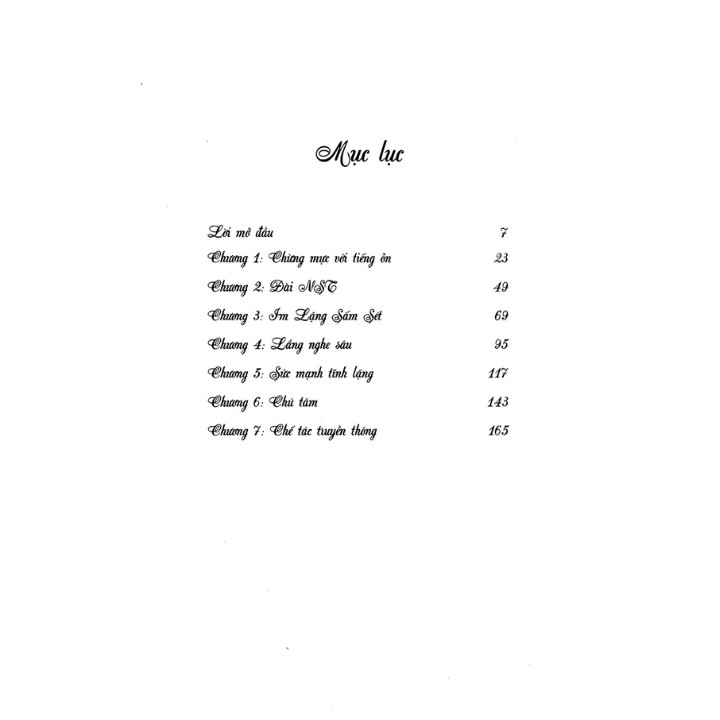 Sách - Tĩnh Lặng (Silence) - Thích Nhất Hạnh