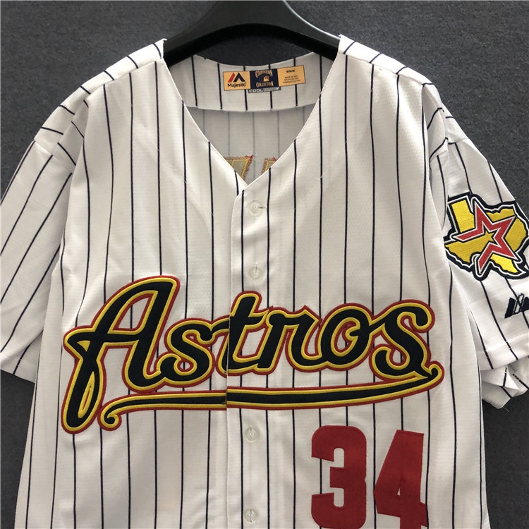 Mlb Áo Thun Bóng Chày Tay Lửng Dáng Rộng Phong Cách hip hop Cá Tính