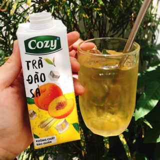 Trà cozy 3 vị - Trà Hoa Quả -lốc 4 hộp 225ml