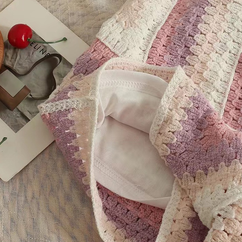 Brroa Set Áo Croptop Dệt Kim Không Tay Và Quần Short Lưng Cao Phong Cách Đường Phố Thời Trang Cho Nữ