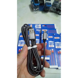 Cáp sạc nhanh sam sung bọc dù chống đứt.