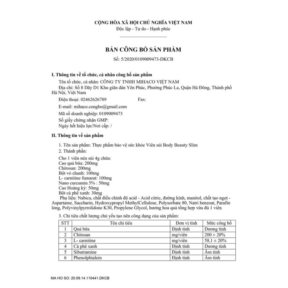 ✅ VIÊN SỦI BODY BEAUTY SLIM 👍 [CHÍNH HÃNG] ❤️ BODY BEAUTY SLIM HỖ TRỢ GIẢM CÂN | BigBuy360 - bigbuy360.vn