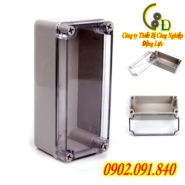 Tủ điện nhựa DS-AT-0825 (80*250*65)VIP hộp điện nhựa chống thấm nước dùng ngoài trời, hộp kĩ thuật đấu điện