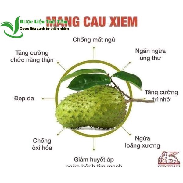 Trà mảng cầu xiêm - gói 1kg CAO CẤP