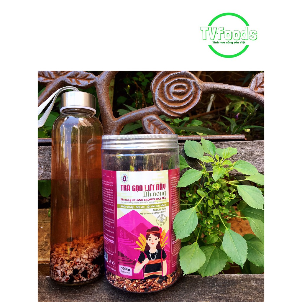 Trà gạo lứt rẫy Bhnong 500g
