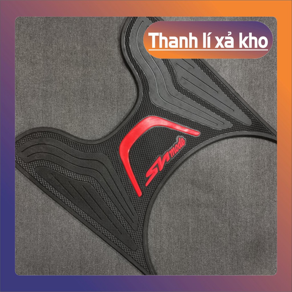 (GIÁ SỐC) Thảm cao su lót chân xe máy xe SH MODE 2020, mềm mại êm ái, mẫu mã độc đáo
