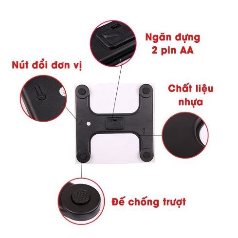 CÂN 180KG MẶT KÍNH CƯỜNG LỰC HÌNH CON VỊT