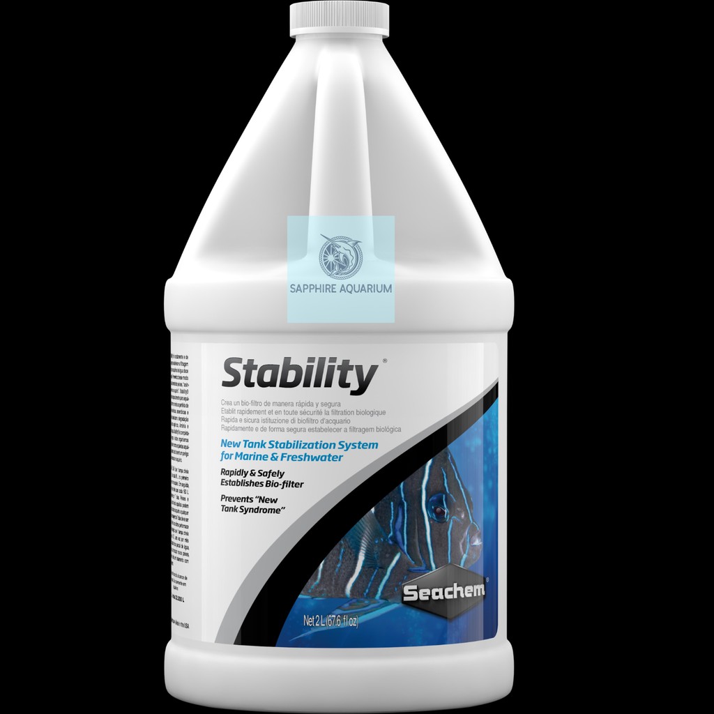 Vi sinh cho bể cá cảnh bể thủy sinh Seachem Stability 500ml