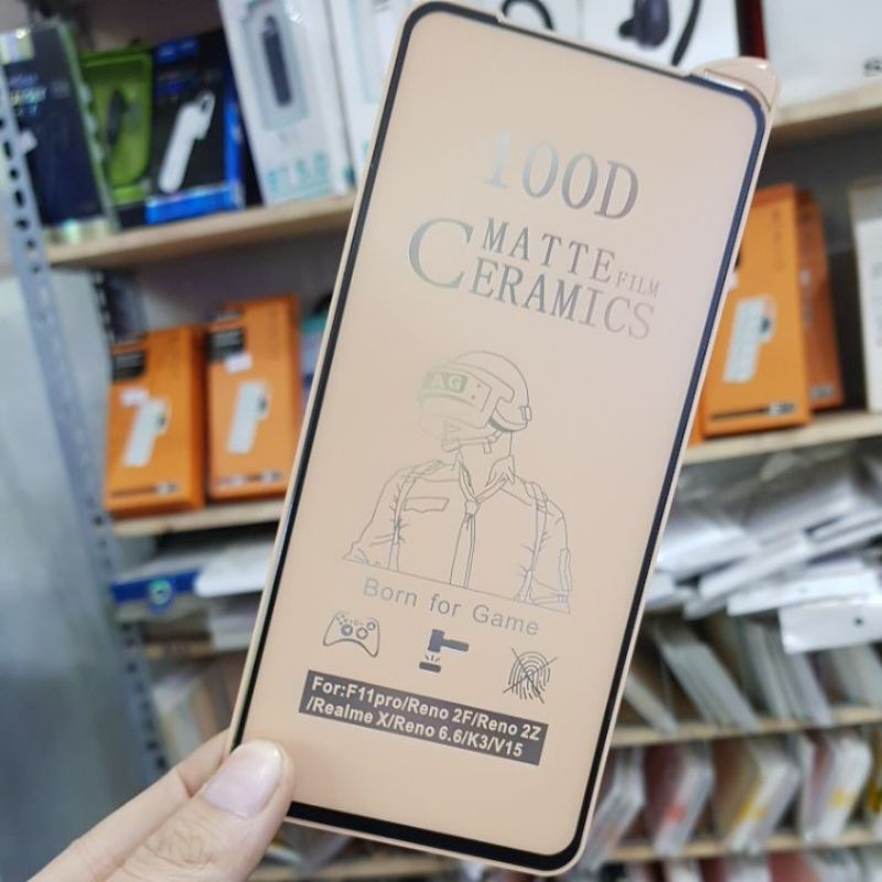 Oppo K3 _Kính cường lực dẻo nhám chống vân tay cao cấp