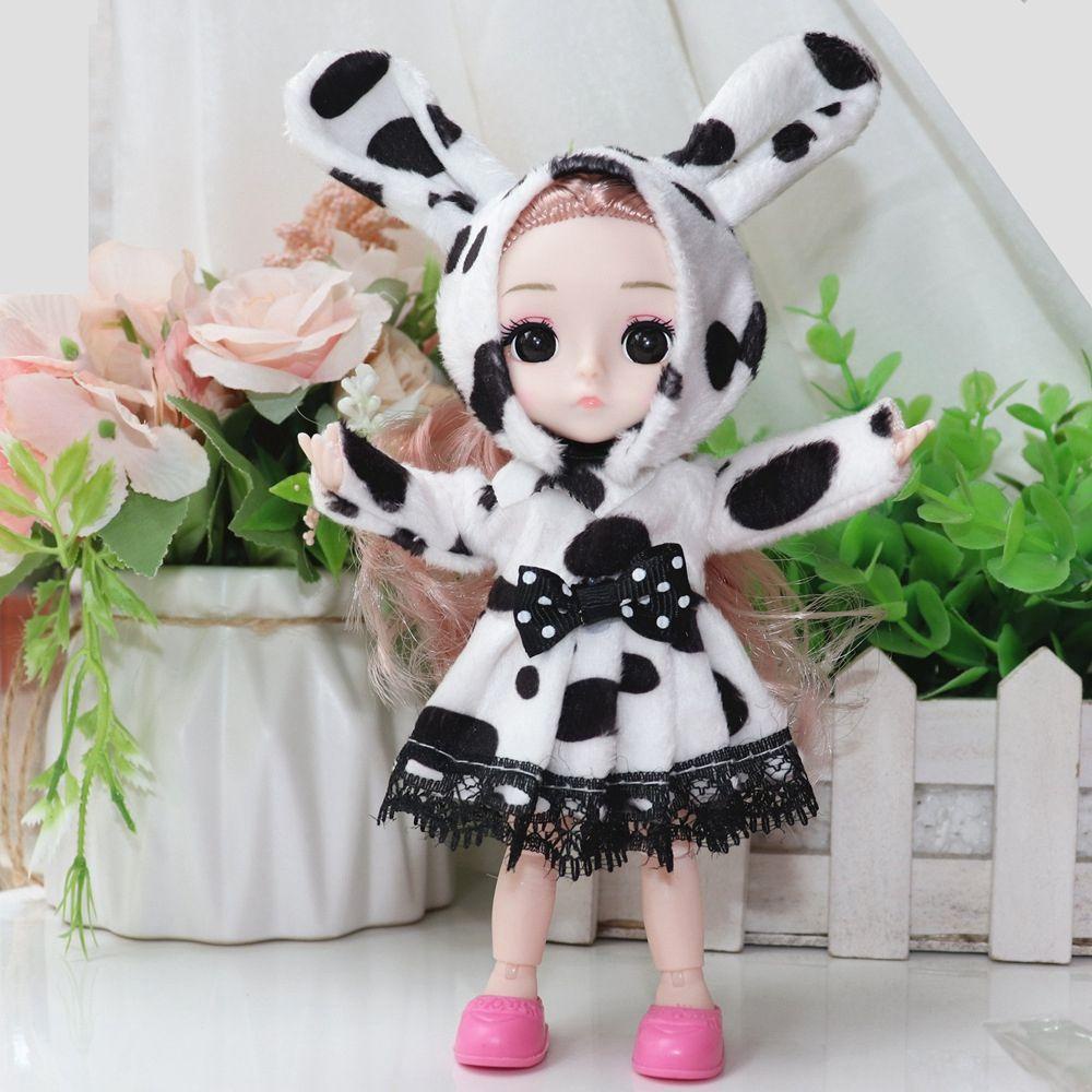 RAINBOW Đầm Đồ Chơi Búp Bê 1 / 12Bjd Molly Body Obitsu 11 Ob11 Ob11 Gsc 16~17cm