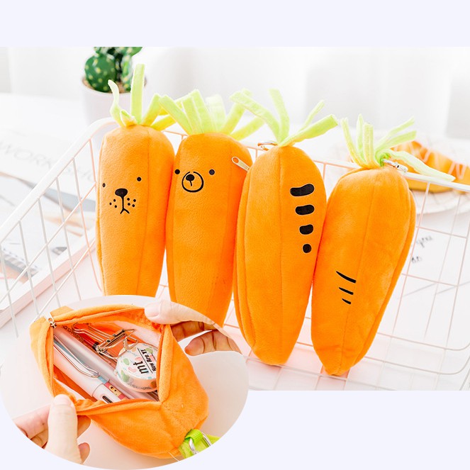 HCM - Hộp bút cà rốt dễ thương