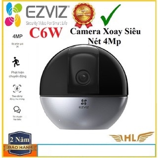 Camera Wifi Ezviz C6W Siêu Nét 4Mp 1440p 2K , EZVIZ C6N ,Ezviz TY2, Ezviz C6 2K+,Ezivz T30-10A-EU- Hàng Chính Hãng