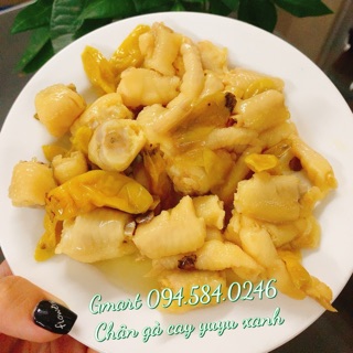 Combo 10 gói chân gà cay yuyu 100gram