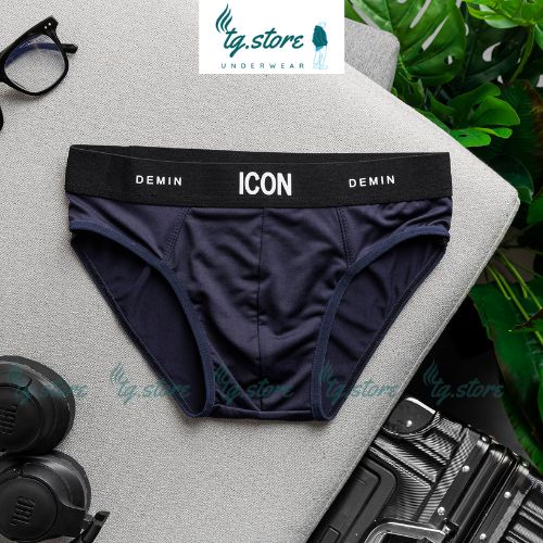 Quần Sịp Nam Tam Giác Hàng Xuất Xịn Cao Cấp Combo 4 Cái, Quần Lót Nam Thun Lạnh Co Dãn 4 Chiều IC-C.