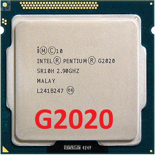 CPU intel G2010/2020 socket 1155 + Tặng keo tản nhiêt