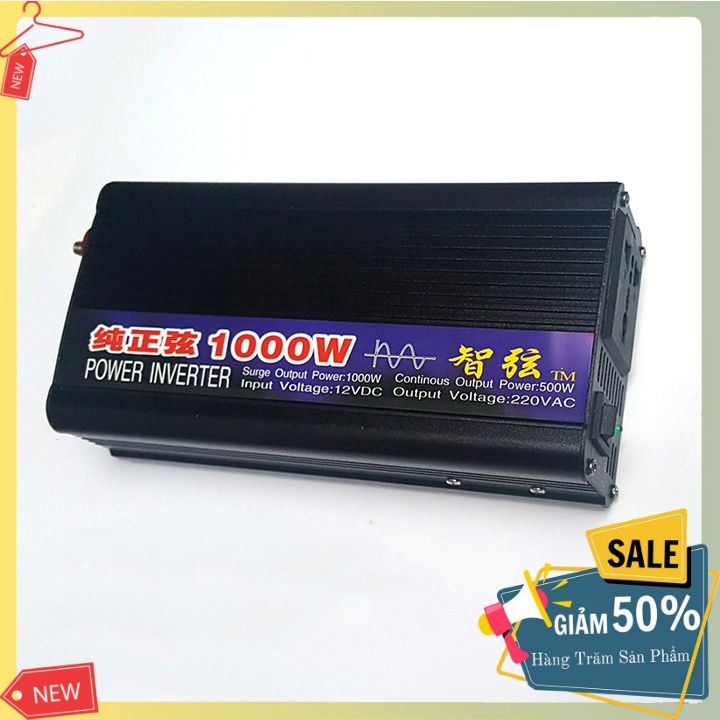 Bộ Đổi Nguồn Điện Sin Chuẩn 24V Lên 220V 1000W