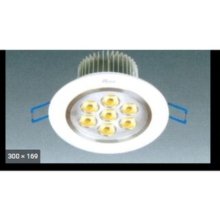 Đèn Anfaco Led downlight âm trần tròn xoay góc AFC 511B-7W