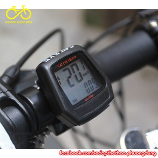 Đồng hồ đo tốc độ xe đạp Cateye Velo 8