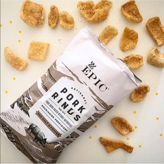 [USA] Bánh Snack Da Heo ăn vặt Keto không chứa Carb - Pork Skins Snack EPIC
