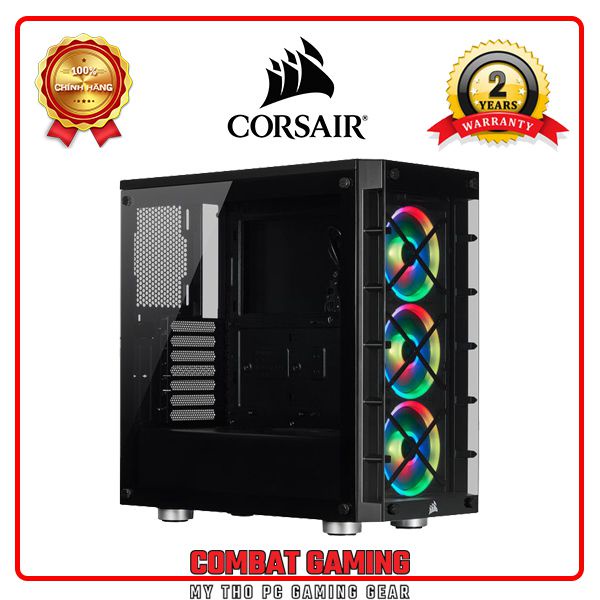 CASE CORSAIR 465X TG RGB (Kèm 3 FAN CORSAIR LL120 RGB)