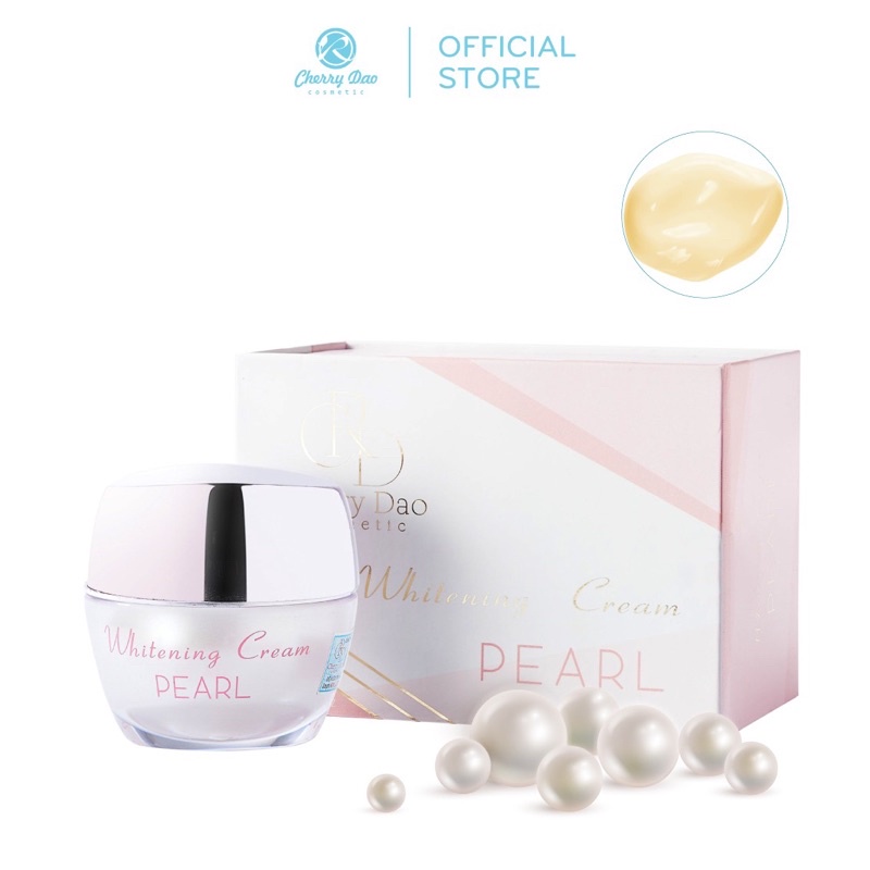 Kem face ngọc trai, dưỡng trăng da, mờ thâm, nám tàn nhang,Cherry Đào
