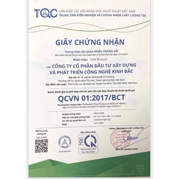 Khẩu Trang KF94 3D 4 Lớp ONE MASK Giảm Bụi Mịn Và Phong Cách Hàn Quốc Hàng Cao Cấp Đen, Trắng, Xanh, Xám, Hồng