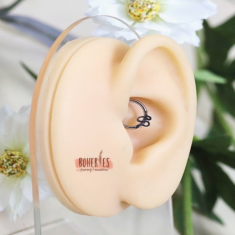 Boheries/Khuyên tai cho Daith, khuyên Septum vách ngăn mũi thép y tế không gỉ