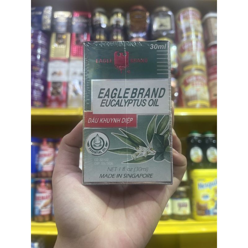 Dầu Khuynh Diệp Eagle Brand BST's Eucalyptus Oil 30ml Của Mỹ (Chuẩn USA