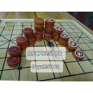 Quân cờ tướng hai loại to và nhỏ