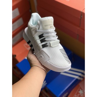 Giày thể thao sneaker eqt 2018 phản quang trắng