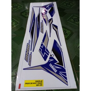 Tem rời ex 150 mx xanh bạc gp