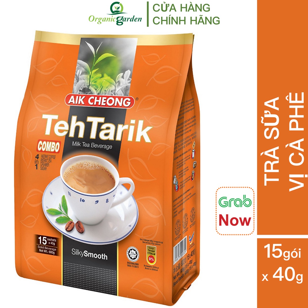 Trà Sữa Teh Tarik Vị Cà Phê Aik Cheong Malaysia 600g  - Cafe Teh Tarik