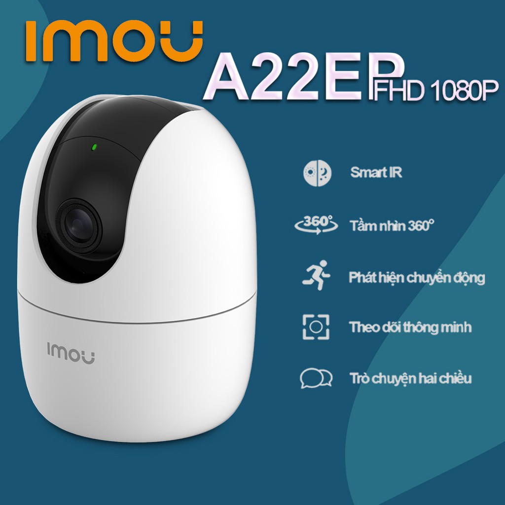 Camera Wifi Imou A22EP 1080P-Camera Giám Sát Gia Đình Hàng Chính Hãng ( BH 2 năm) | BigBuy360 - bigbuy360.vn