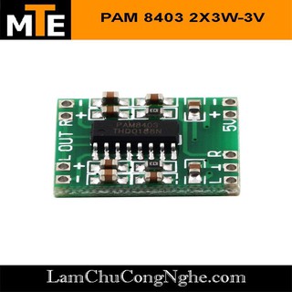 Module khuếch đại âm thanh PAM 8403 6w Hifi Mạch chế loa mini 6w
