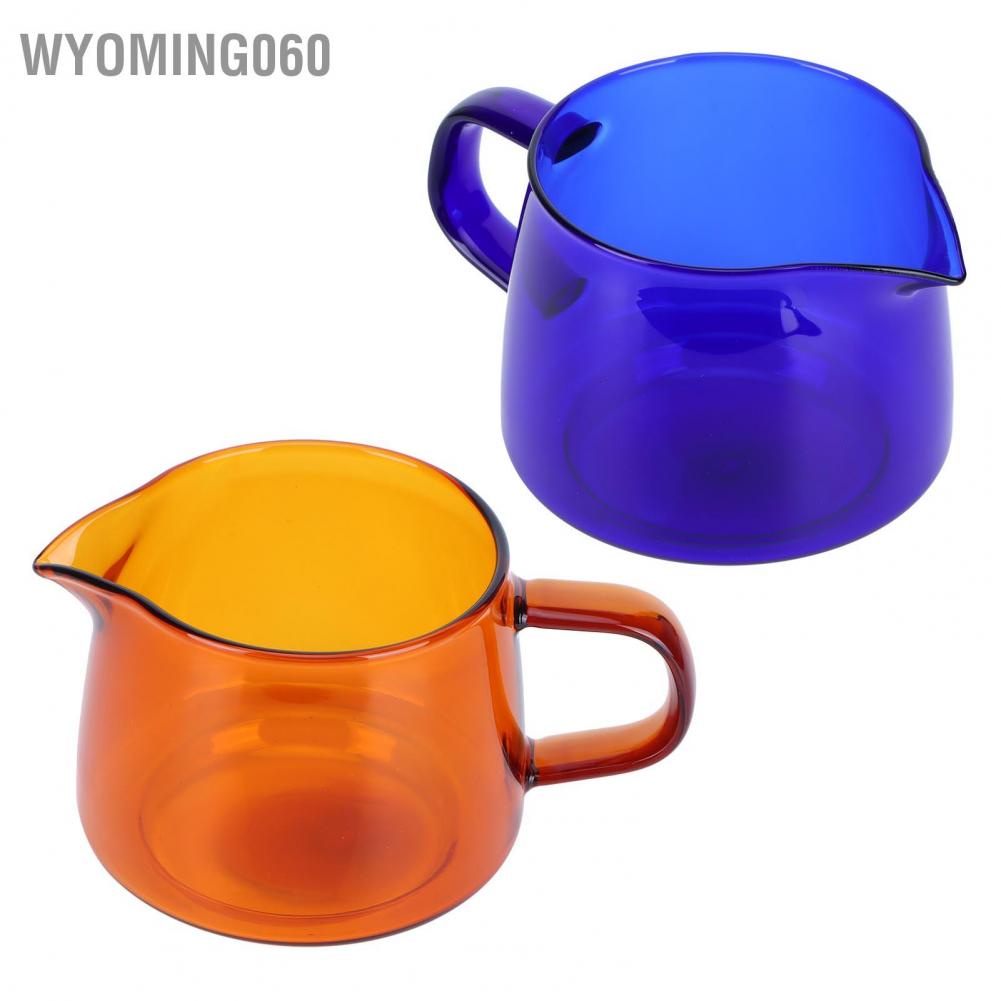 [Hàng Sẵn] 300ml cà phê pha với muối silicon, thủy tinh dùng chung ly để uống phụ kiện【Wyoming060】