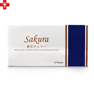 Bao cao su💕Freeship💕Sakura siêu mỏng (hộp 12 cái)