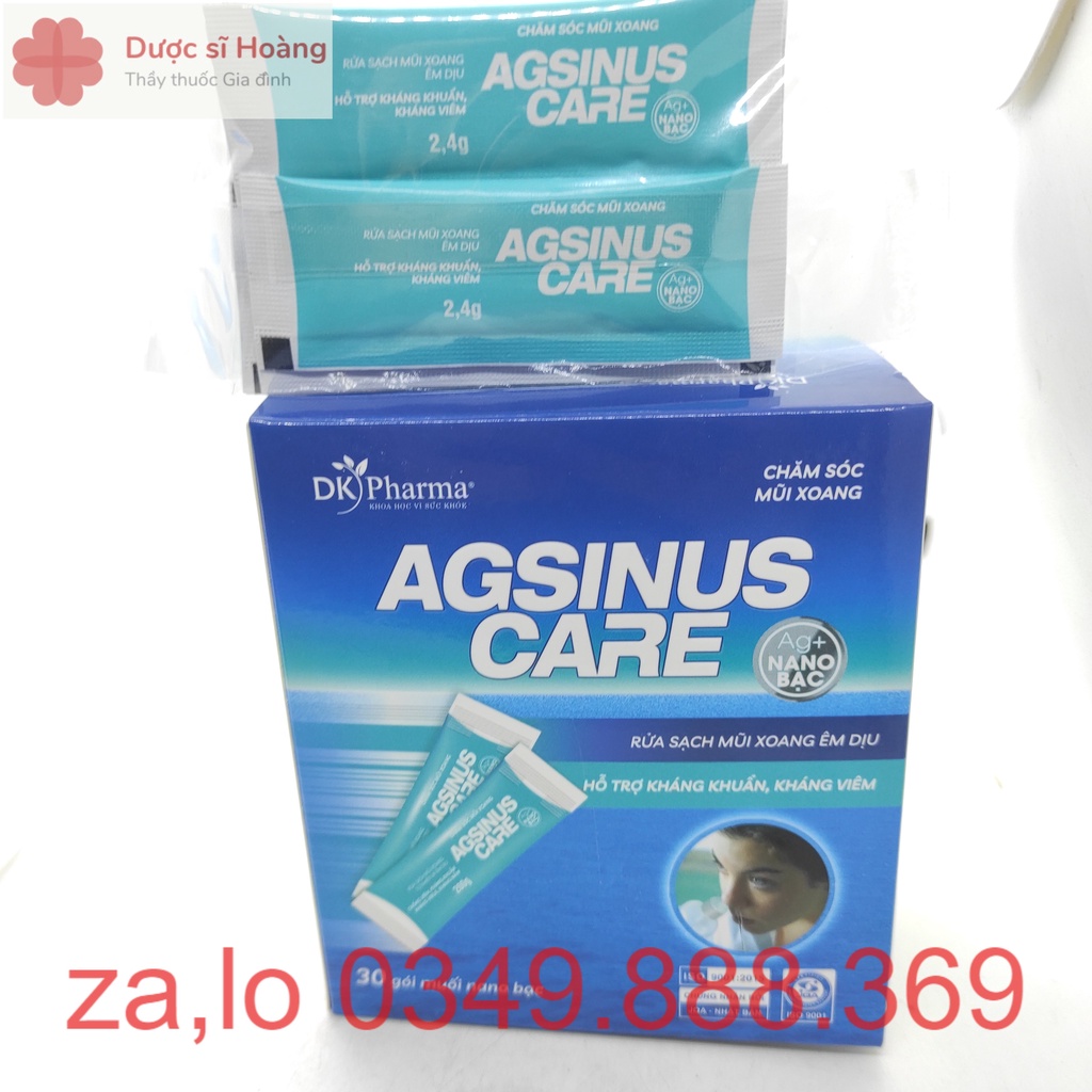 Bình Rửa Mũi AGSINUS CARE - Kháng Khuẩn Hiệu Quả