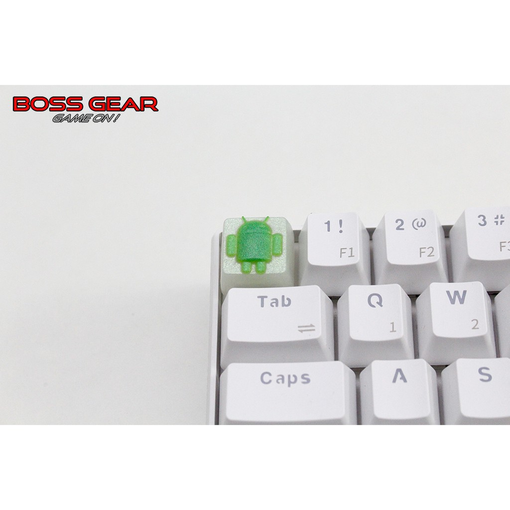 Keycap Lẻ hình rô bốt Android ( keycap resin độc lạ )( Keycap Artisan )