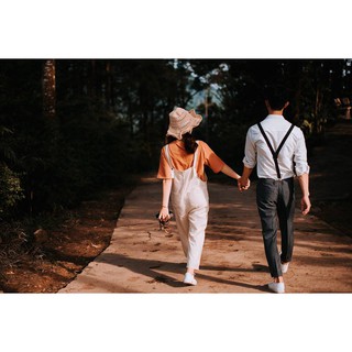 Mũ cói buộc dây Park Sora