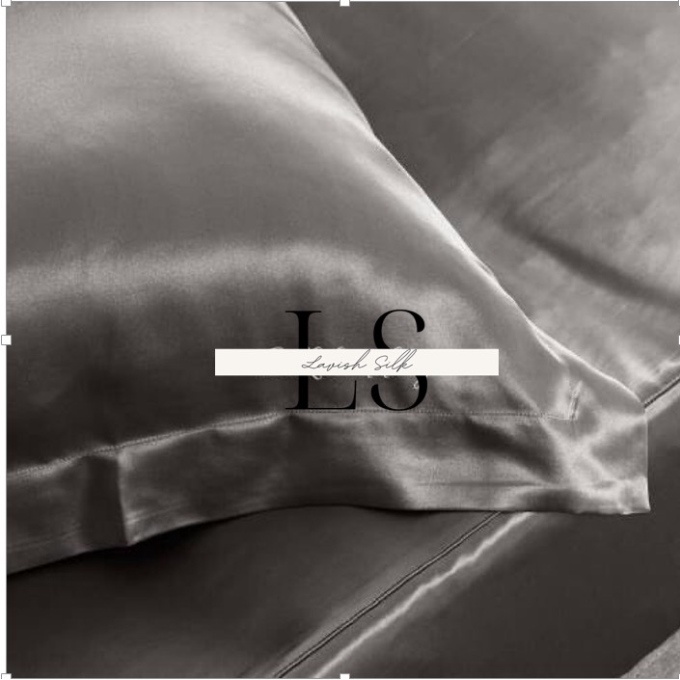 Ga Giường Drap Lẻ Phi Lụa Lavish Silk cao cấp mát lạnh hàng loại 1 không nối vải - Xám Đậm