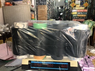 Tơ vắt sổ đen 150 ( 57k/2 cuộn/1.2kg )
