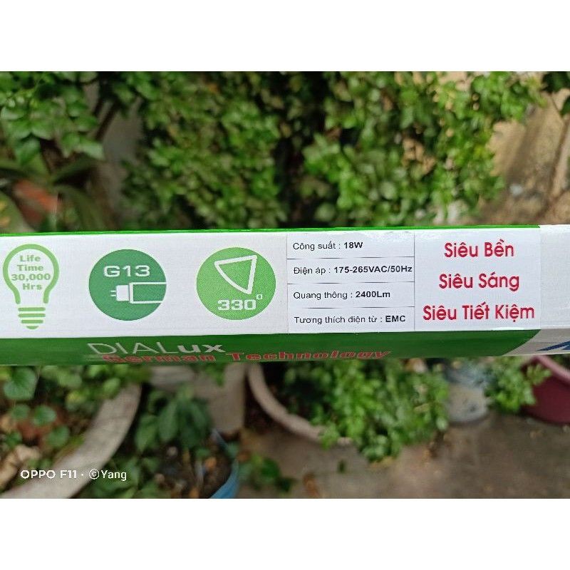 Bộ đèn led tube MPE 18w