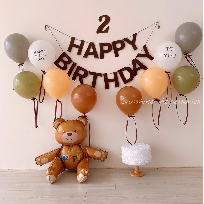 Set Bóng Sinh nhật Hàn Quốc