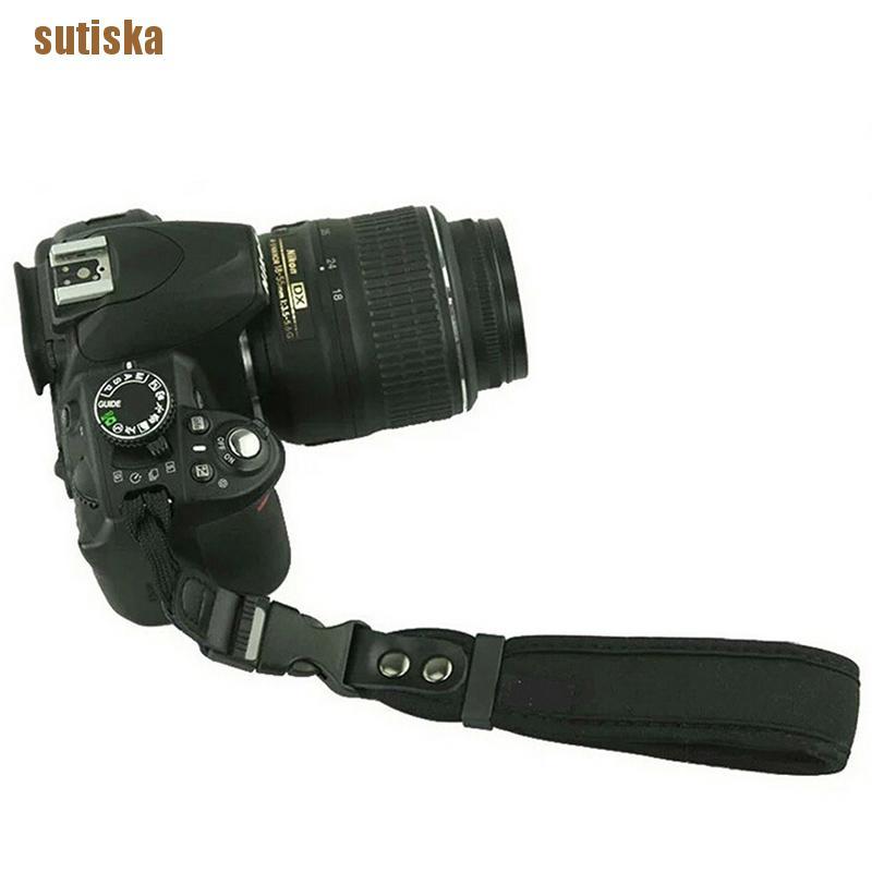 sutiska Camera Hand Grip For Canon EOS Nikon Sony Olympus SLR/DSLR Cloth Wrist Strap GUK