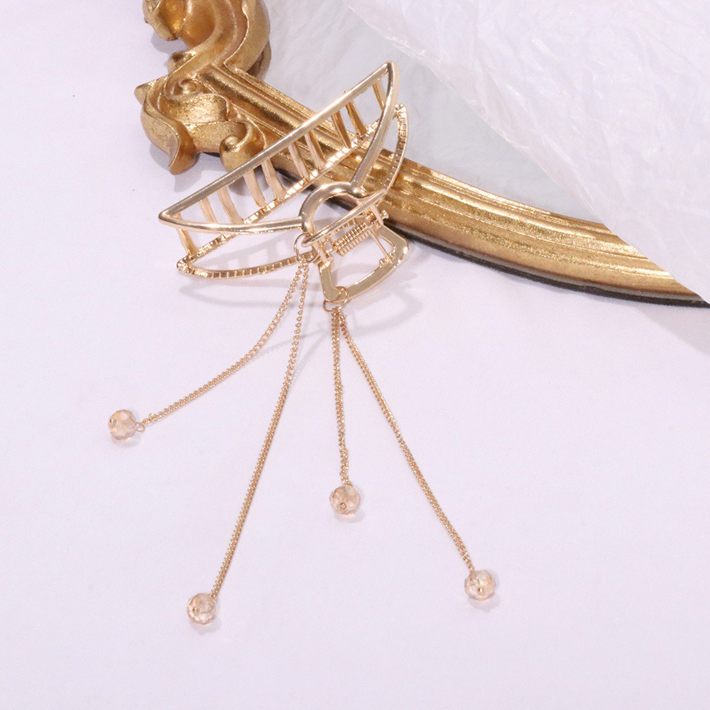 Kẹp tóc hợp kim kiểu tua rua phong cách Hàn Quốc thời trang dành cho nữ