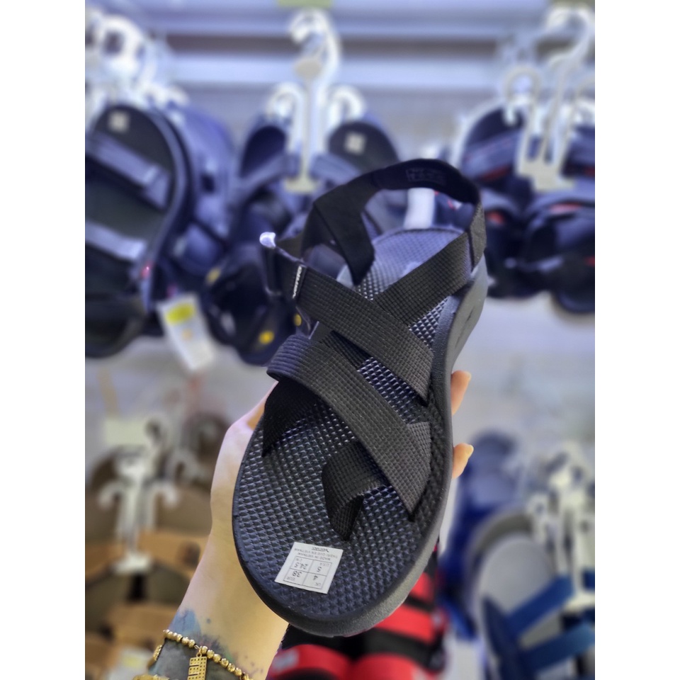 Giày sandal Nam VENTO kiểu xỏ ngón quai dây có thể rút được sao cho vừa bàn chân NV65
