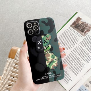 KAWS IPHONE Ốp Lưng Họa Tiết Rằn Ri Độc Đáo Cho Iphone12 Iphone7 / 8 / Se2 Iphone7Plus / 8plus Iphone12Pro Iphone12Pro Iphone12Pro Iphone12Pro
